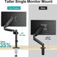MOUNT PRO Single Monitor Mount, Monitor Arm Desk Mount for 13-32 inch