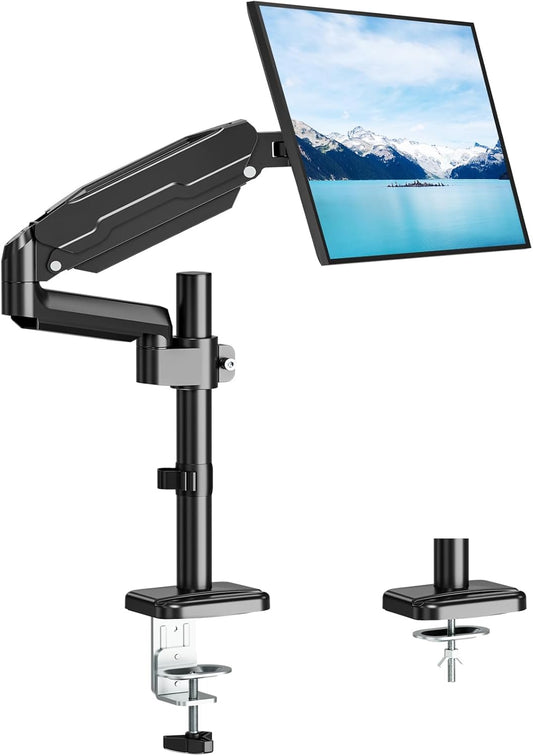 MOUNT PRO Single Monitor Mount, Monitor Arm Desk Mount for 13-32 inch