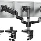ELIVED Monitor Halterung 3 Monitore für 13-27 Zoll Bildschirme bis zu 8kg mit VESA 75/100, Monitor Arm EV006-DE