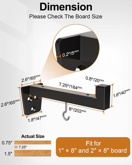 ELIVED Floating Shelves fitting bracket