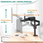 ELIVED Monitor Halterung 3 Monitore für 13-27 Zoll Bildschirme bis zu 8kg mit VESA 75/100, Monitor Arm EV006-DE