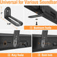 Smatto Soundbar Mount Sound Bar TV Bracket