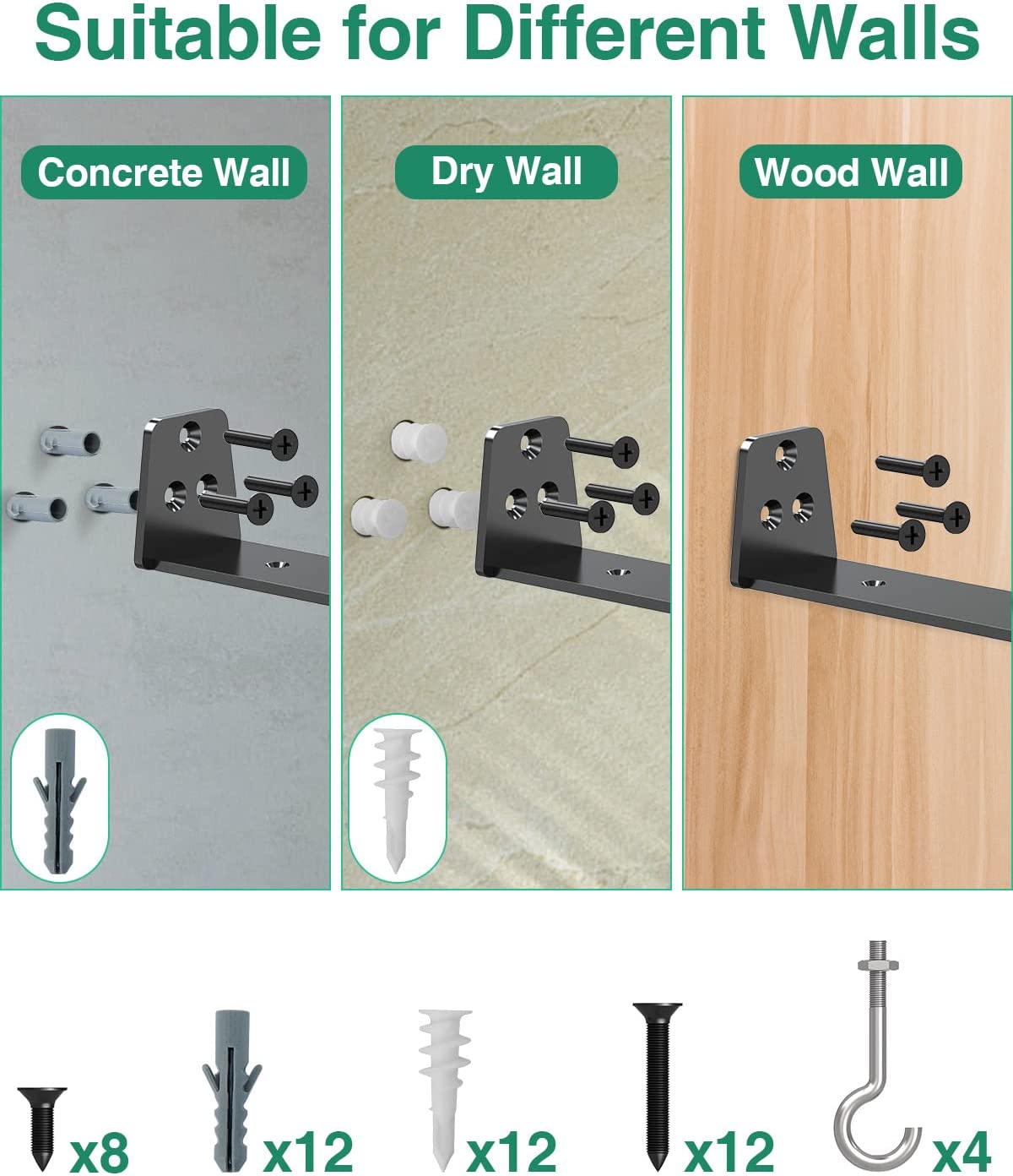 ZIMILAR Floating Shelves fitting bracket