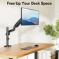 MOUNT PRO Single Monitor Mount, Monitor Arm Desk Mount for 13-32 inch