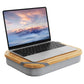 laptop tray with cushion