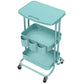 3 tier rolling cart with tabletop