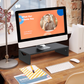 Wood Monitor Riser for Desk
