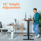 48'' Electric Sit Stand Desk