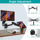 Dual Arms monitor wall mount with full range of motion