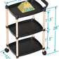 3 Tier Rolling Cart with Handle