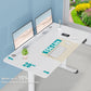 White +Oak sit stand desk loads up to 154 lbs