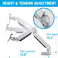 Single Arm height adjustable monitor arm