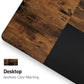 Rustic Brown + Black