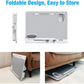 Gray portable laptop table
