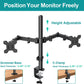Adjustable Monitor Desk Mount